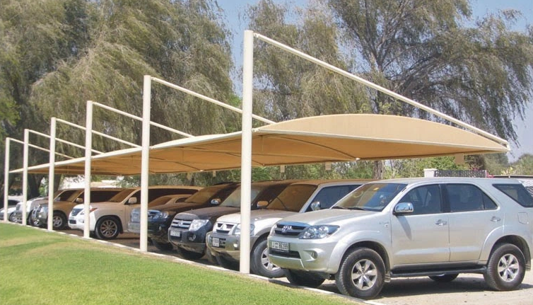 Top Support car parking shades